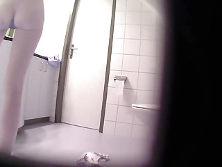 hidden cam a girl after shower