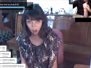 CHATROULETTE- Russian Girls Big Cock Reactions 3