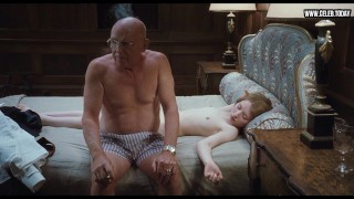 Emily Browning - Teen girl sex with old man, Full Frontal Nudity, Bush
